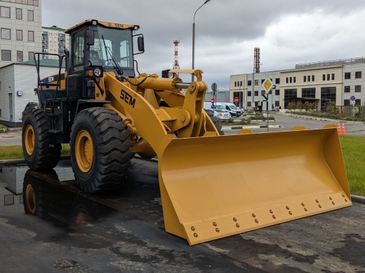 Снежный отвал для фронтальных погрузчиков SEM