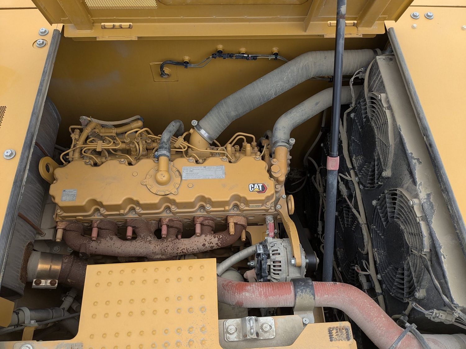Двигатель CAT 7.1 на экскаваторе CAT 330GC Caterpillar 330GC